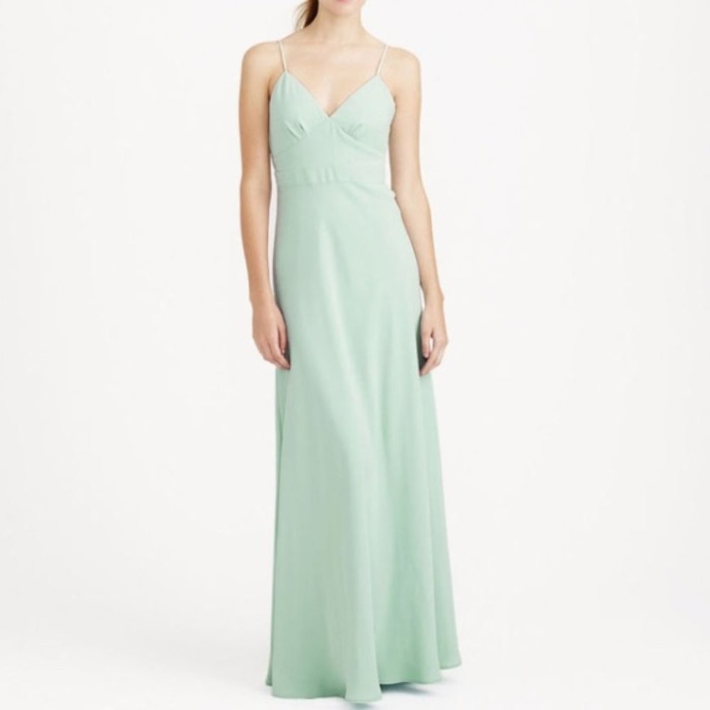 J Crew Aubrey Dress in Drapey Matte Crepe
